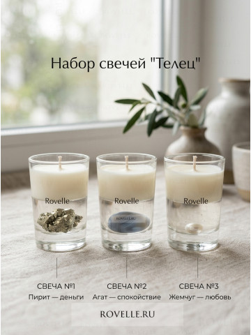 Энергетическая свеча набор для тельца 260705-04280716