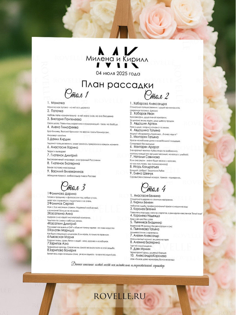  План рассадки PL009