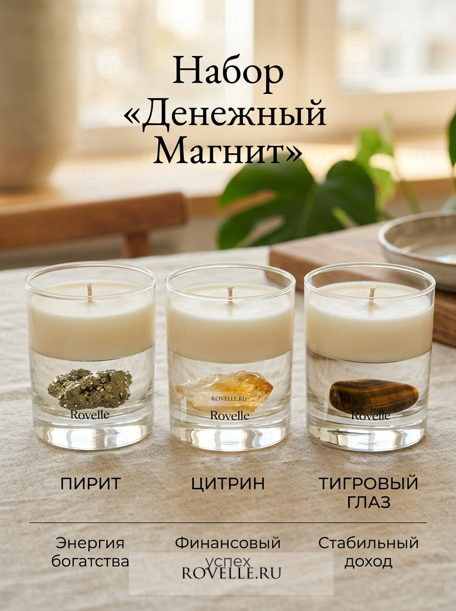 Энергетическая свеча Денежный магнит 260705-04281925
