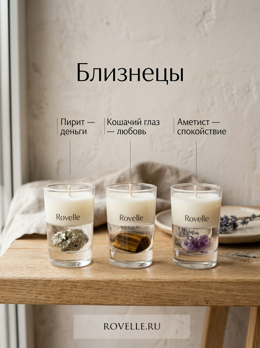 Энергетическая свеча Близнецы 260705-04284973