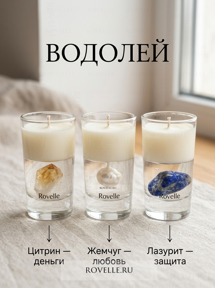 Энергетическая свеча Водолей 260705-04285683